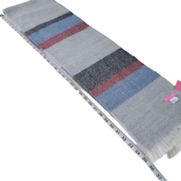 Isaac Mizrahi Herr Blanket Scarf • Antique White • NWT - Picture 6 of 9